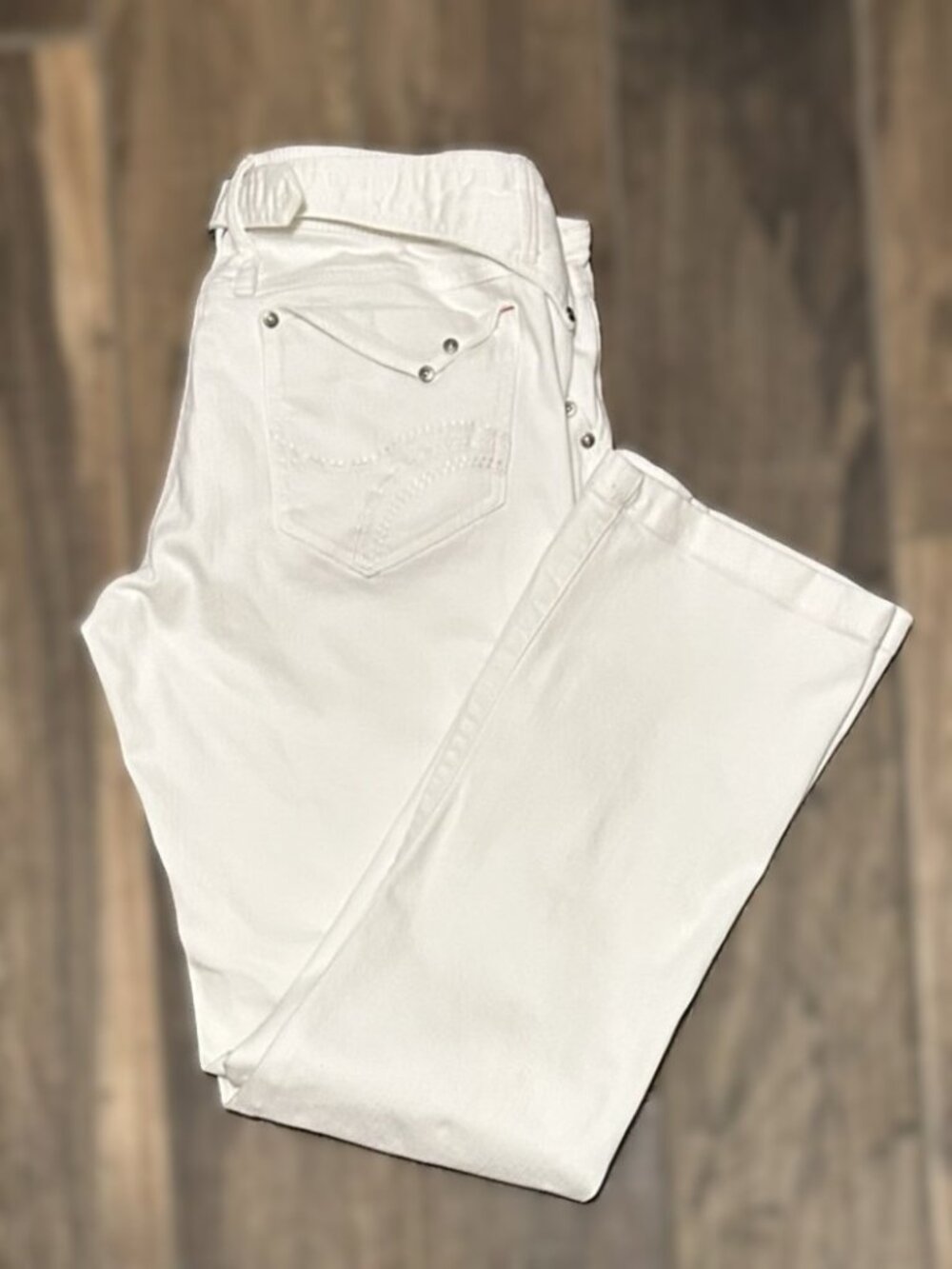 XOXO Woman White Denim Jeans